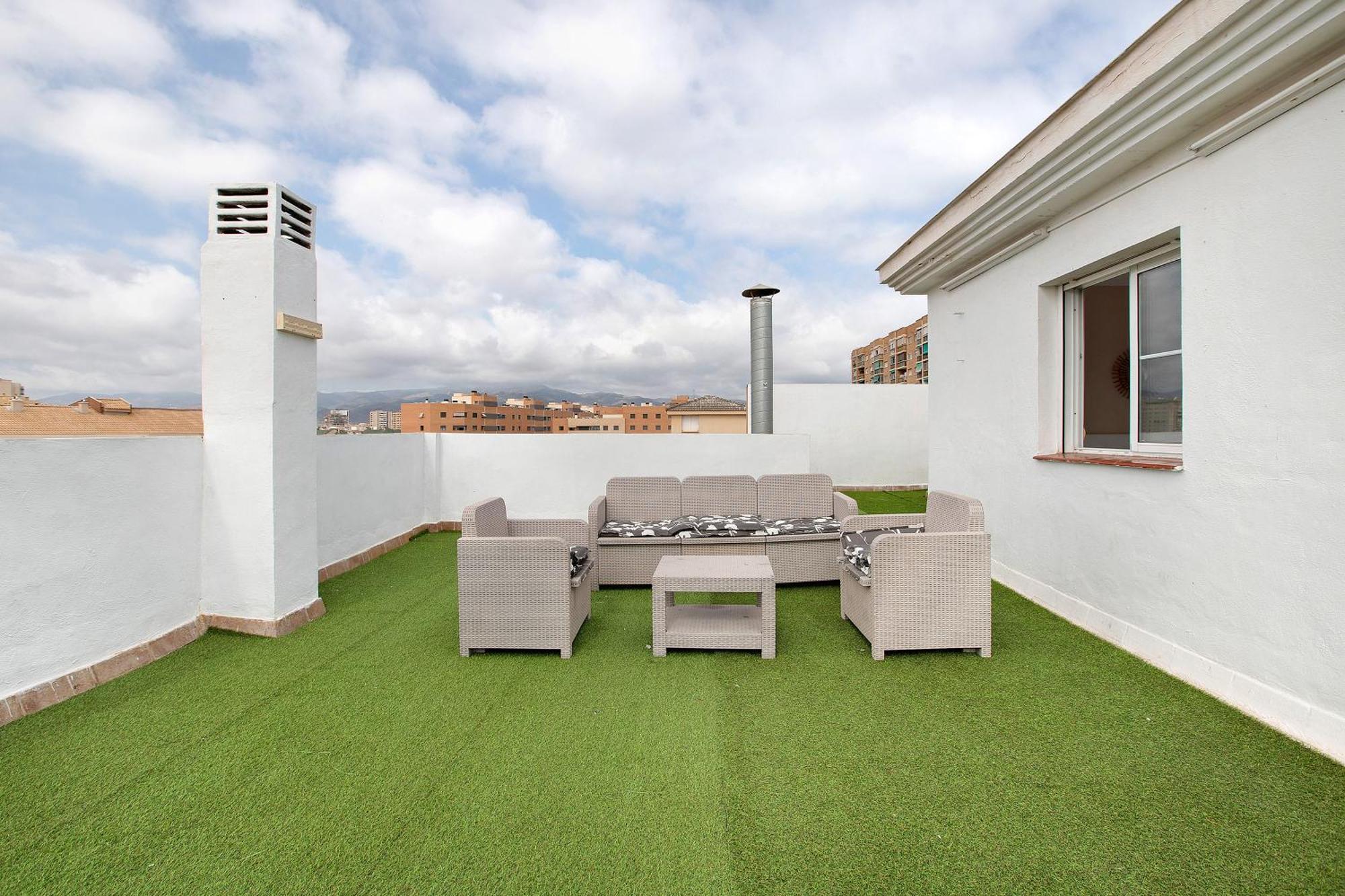 Atico Duplex En Malaga Lejlighed Eksteriør billede